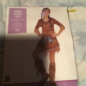 Girls Native American Halloween costume